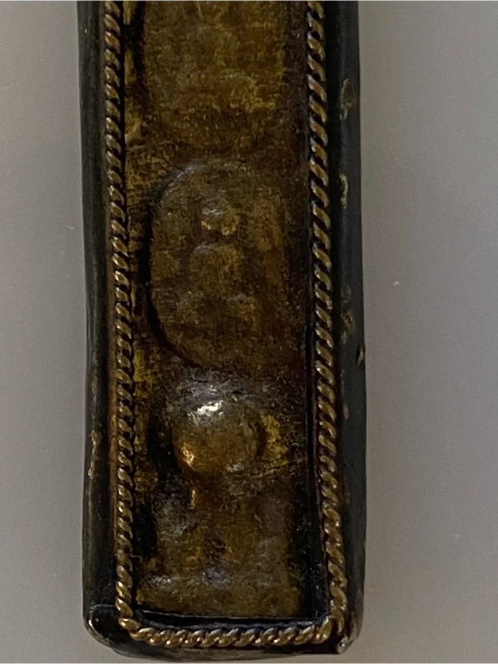 Vintage Bronze Buddha Necklace